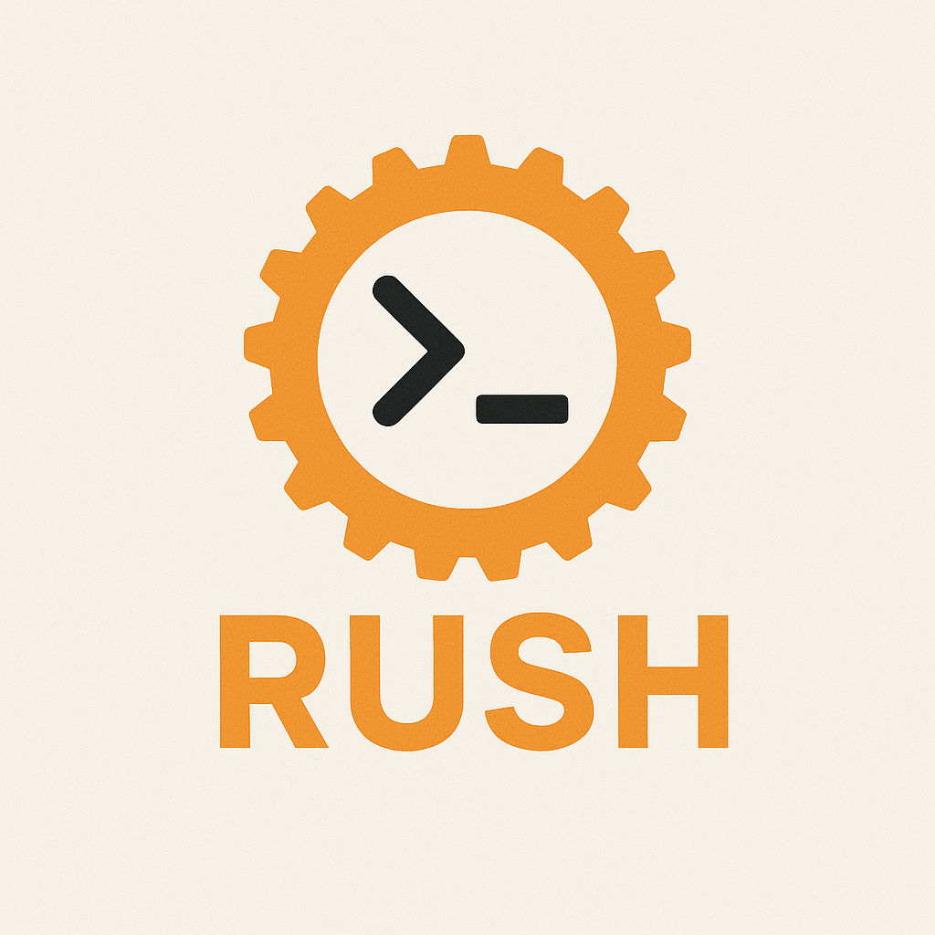 Rush shell logo